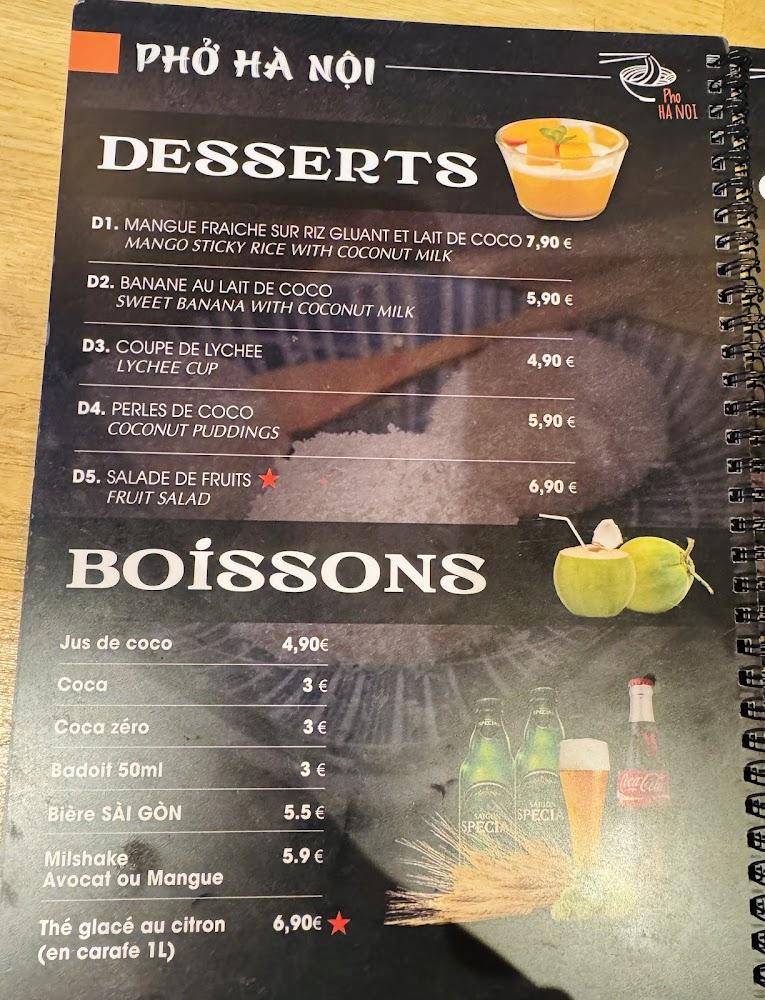 PHO HANOI 75005 - Menu Image 3